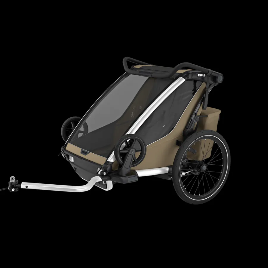 Clearance Thule Chariot Cross 2 double infant bundle
