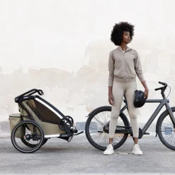 Fashion Thule Chariot Cross 2 double jogging bundle