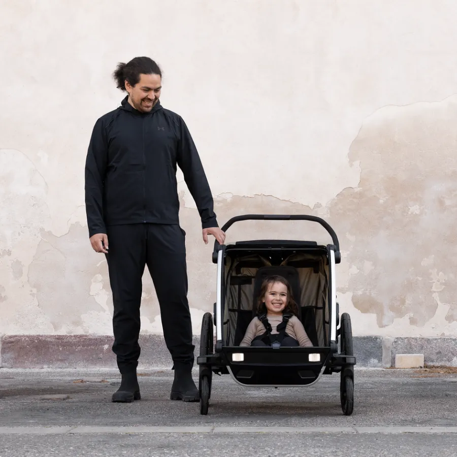 Fashion Thule Chariot Cross 2 double jogging bundle