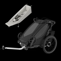 New Thule Chariot Sport 2 single infant bundle
